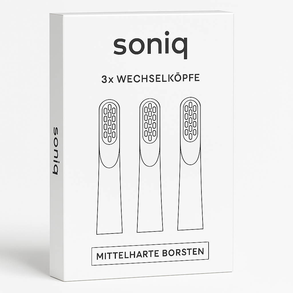 3 Soniq - Wechselbürsten